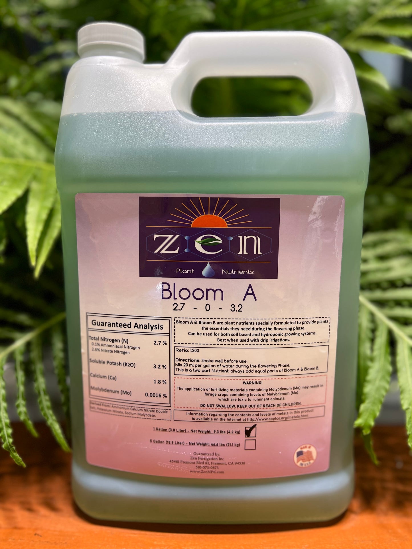 Zen Bloom A 1 gallon