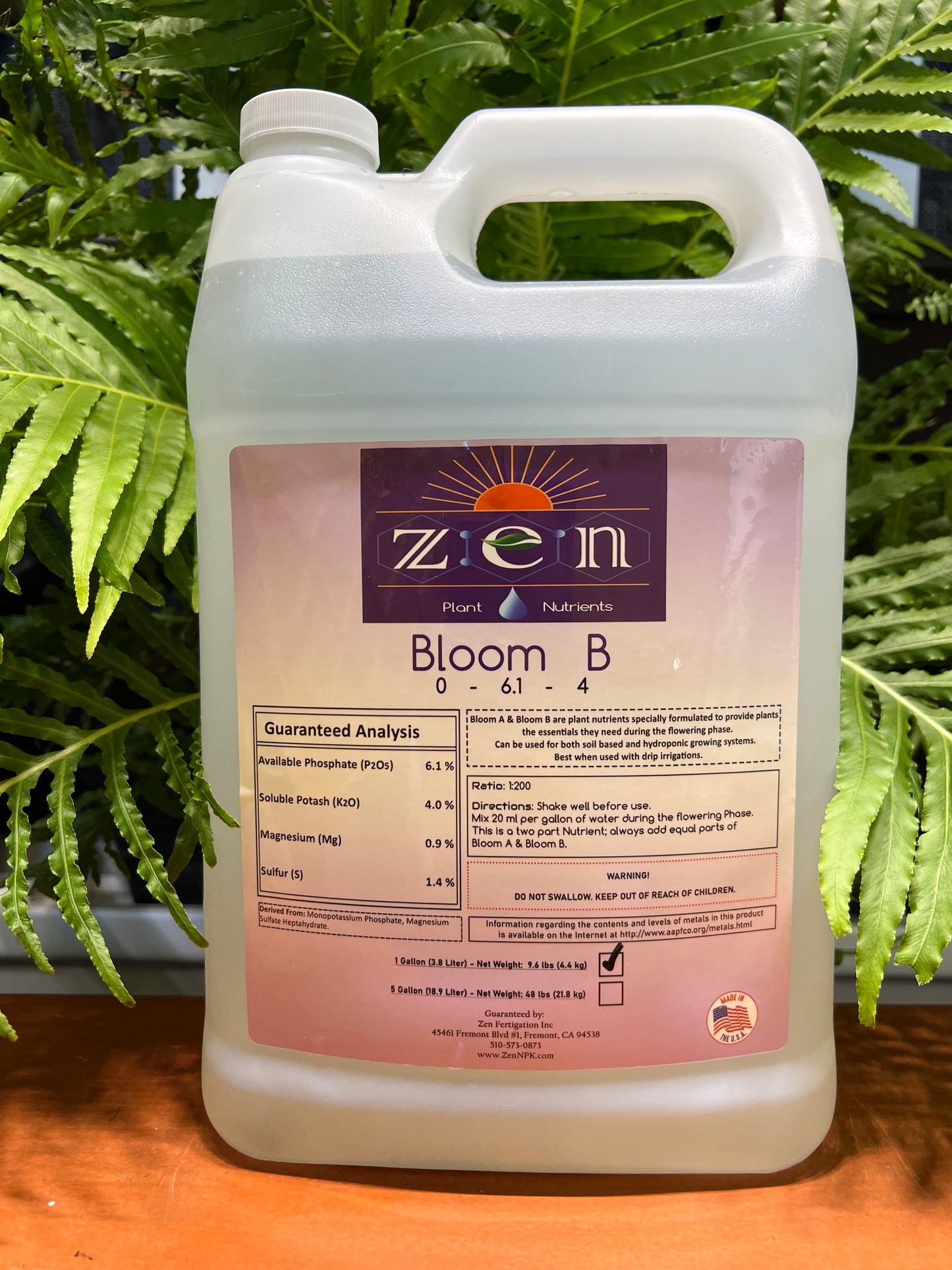 Zen Bloom B 1 gallon