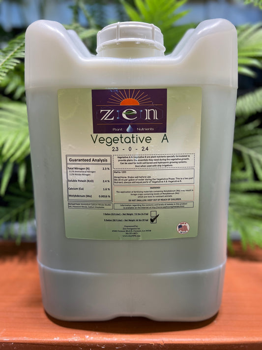 Zen Vegetative A 5 gallon