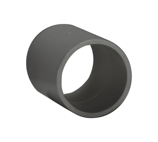 PVC Coupling - Schedule 80 - Gray - Socket x Socket - 1-1/2-Inch