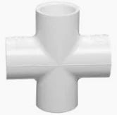 PVC CROSS 3/4" SSSS