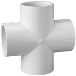 PVC CROSS 1-1/2" SSSS